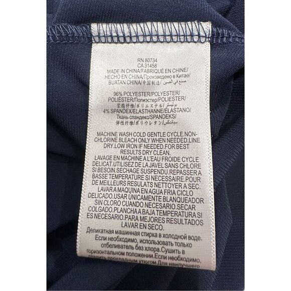 BCBGeneration Women’s Navy Blue Long Sleeve With Pockets Mini Dress‎ Size 2XS - Picture 8 of 8